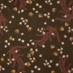 Printed Cotton HOSIA Bronze / Warm Multicolored